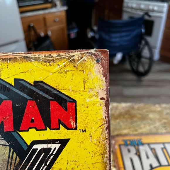 Tin reproduction Superman sign - Picture 6 of 6